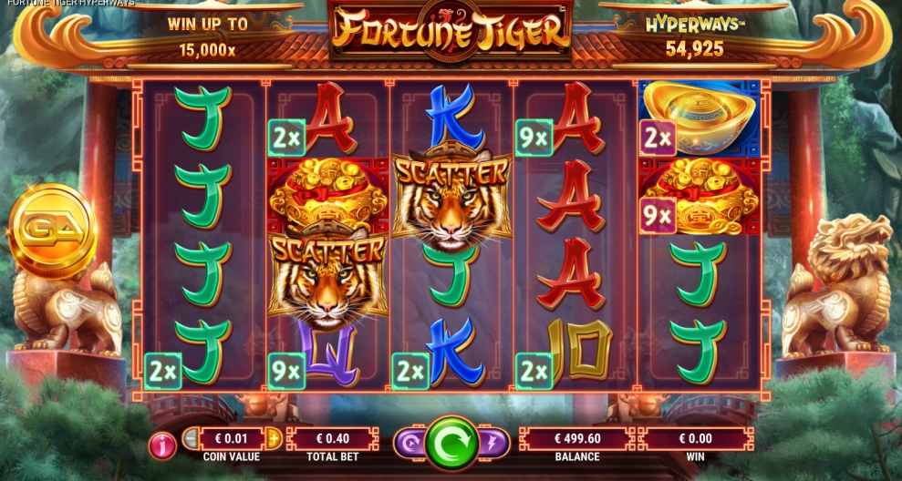 Fortune Tiger Revisión de una ranura con un ambiente oriental, bonificaciones y grandes victorias