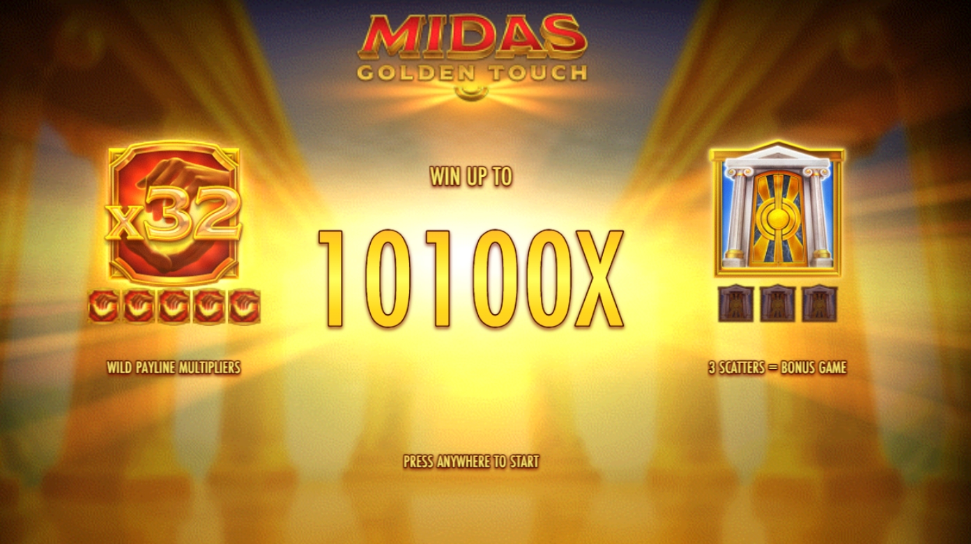 Midas Golden Touch Ranura Repaso Siente la magia del toque de Midas y Gane Grandes Recompensas