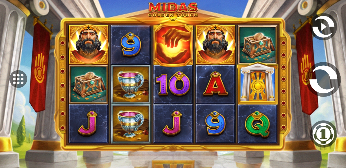 Midas Golden Touch Ranura Comentario: Siente la magia del toque de Midas