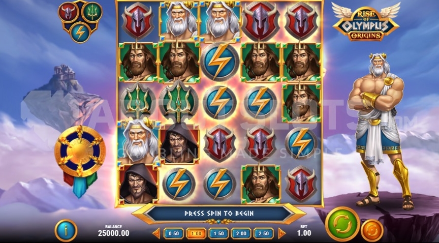 Rise of Olympus Mythological Aventura con