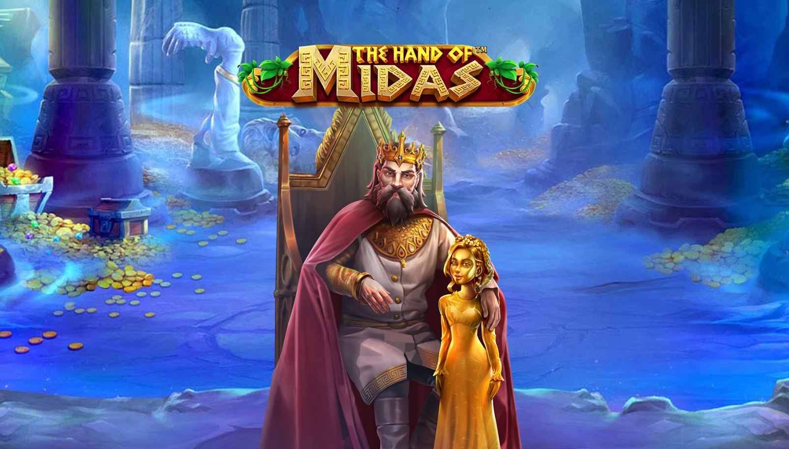 La mano de Midas Ranura Revisión Un mundo mágico de los ricos y antiguos mitos griegos