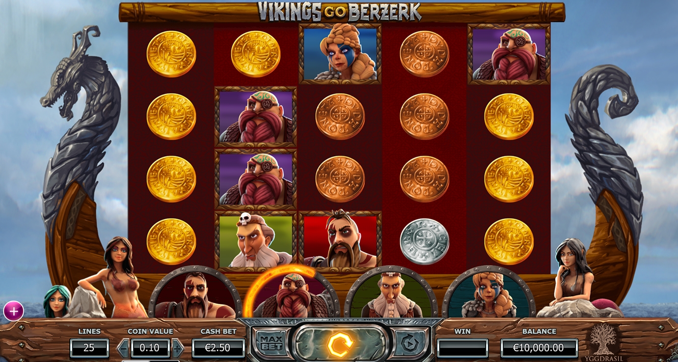 Vikingos Go Berzerk Ranura de revisión Dive